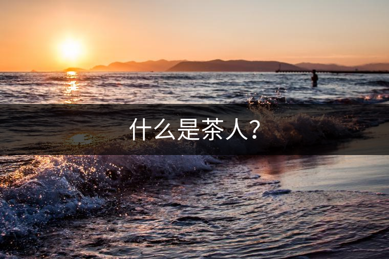 什么是茶人？