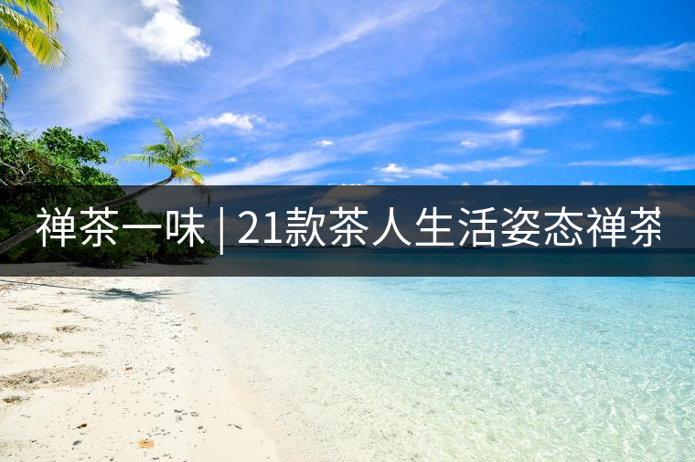 禪茶一味 | 21款茶人生活姿態(tài)禪茶一味 | 21款茶人生活姿態(tài)