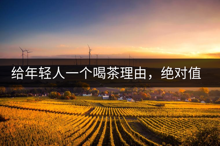 給年輕人一個(gè)喝茶理由，絕對(duì)值得收藏的茶葉包裝給年輕人一個(gè)喝茶理由，絕對(duì)值得收藏的茶葉包裝