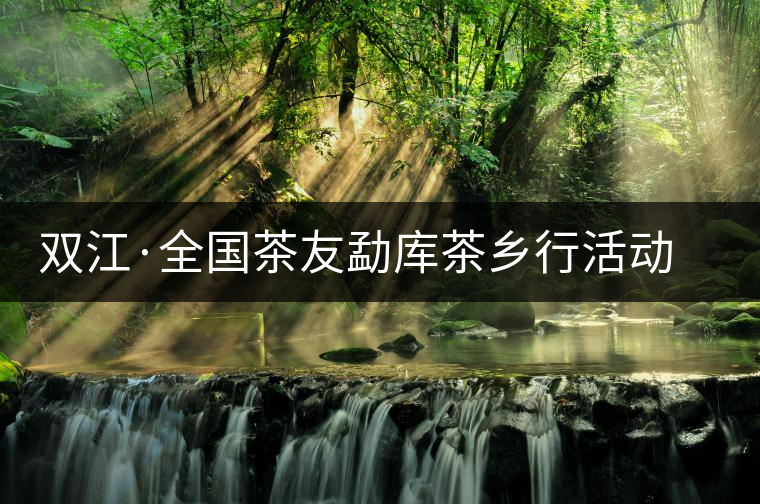 雙江·全國茶友勐庫茶鄉(xiāng)行活動舉行