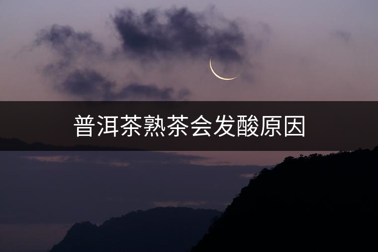 普洱茶熟茶會發(fā)酸原因 普洱茶熟茶會發(fā)酸原因