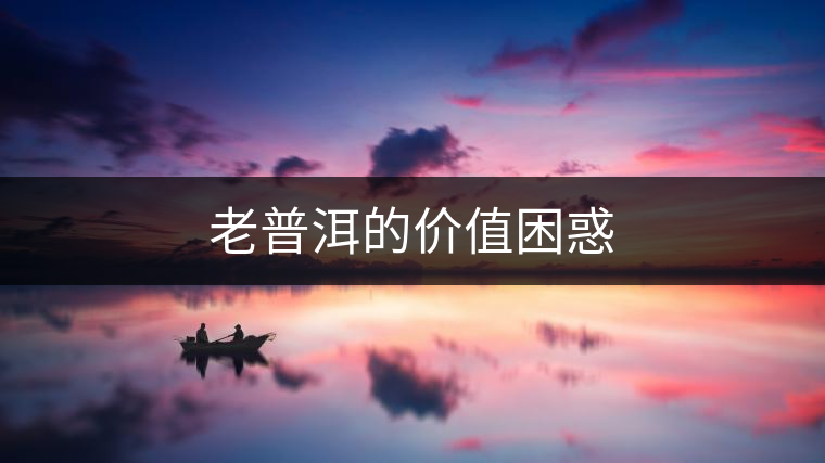 老普洱的價(jià)值困惑 老普洱的價(jià)值困惑
