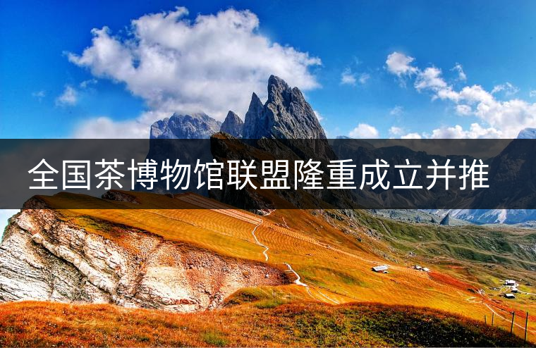 全國茶博物館聯(lián)盟隆重成立并推出特制紀(jì)念古樹普洱茶