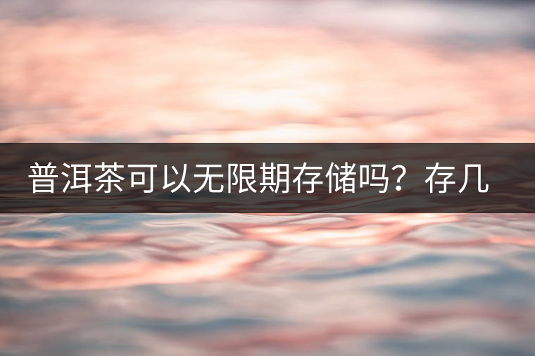 普洱茶可以無限期存儲(chǔ)嗎？存幾年最好喝？存得越久價(jià)格越貴？