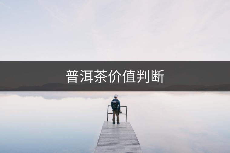 普洱茶價(jià)值判斷