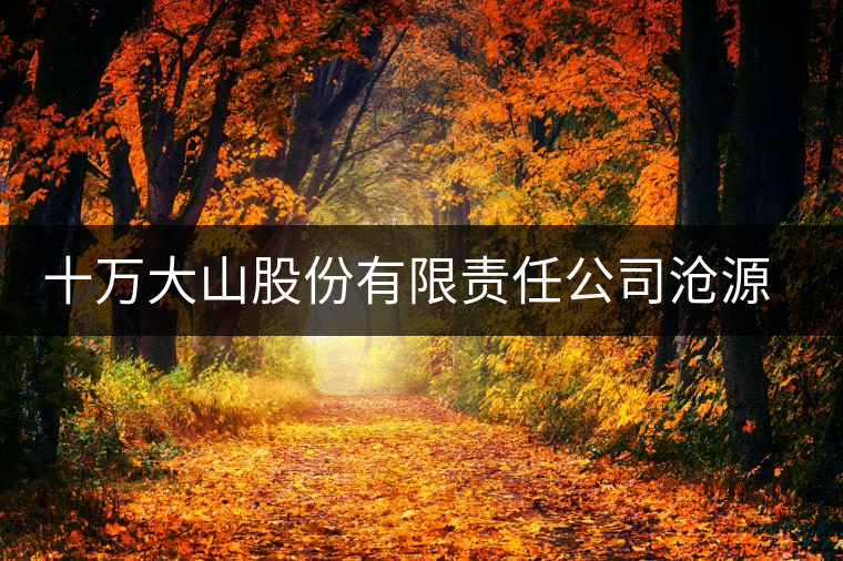 十萬(wàn)大山股份有限責(zé)任公司滄源茶廠 十萬(wàn)大山股份有限責(zé)任公司滄源茶廠