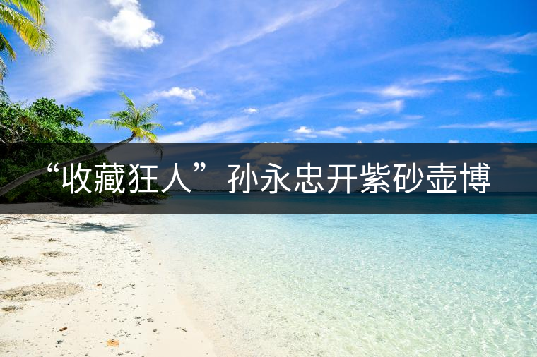 “收藏狂人”孫永忠開紫砂壺博物館 “收藏狂人”孫永忠開紫砂壺博物館