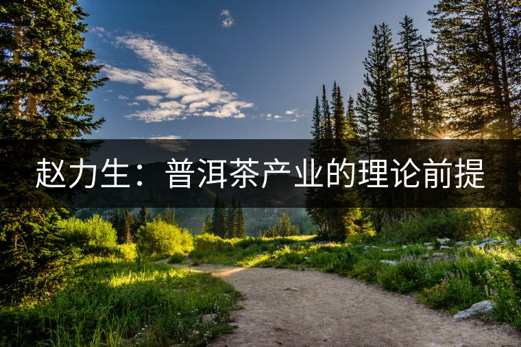 趙力生:普洱茶產(chǎn)業(yè)的理論前提 趙力生:普洱茶產(chǎn)業(yè)的理論前提