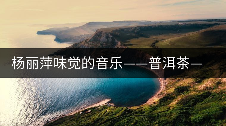 楊麗萍味覺的音樂——普洱茶——鄒家駒與楊麗萍的談話