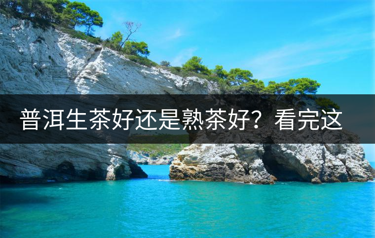 普洱生茶好還是熟茶好？看完這篇文章你就明白了！