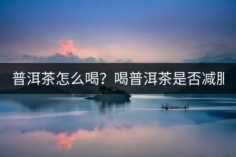 普洱茶怎么喝？喝普洱茶是否減肥？