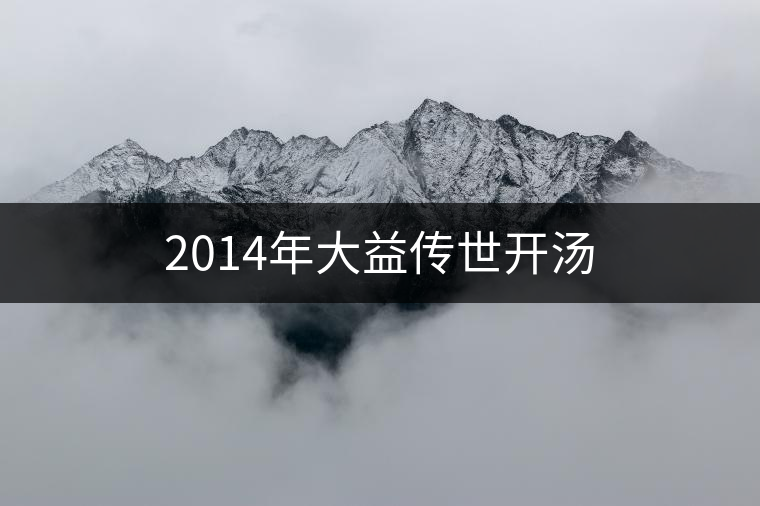 2014年大益?zhèn)魇篱_湯 2014年大益?zhèn)魇篱_湯