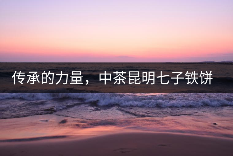 傳承的力量，中茶昆明七子鐵餅（生茶）即將上市