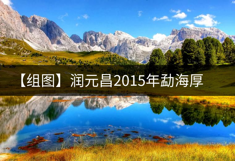 【組圖】潤(rùn)元昌2015年勐海厚磚(熟)開(kāi)湯 【組圖】潤(rùn)元昌2015年勐海厚磚(熟)開(kāi)湯