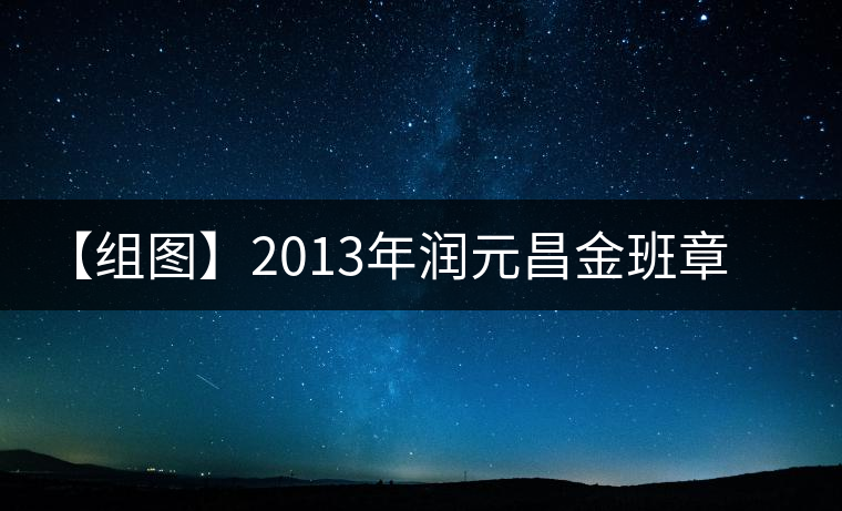 【組圖】2013年潤(rùn)元昌金班章開湯 【組圖】2013年潤(rùn)元昌金班章開湯