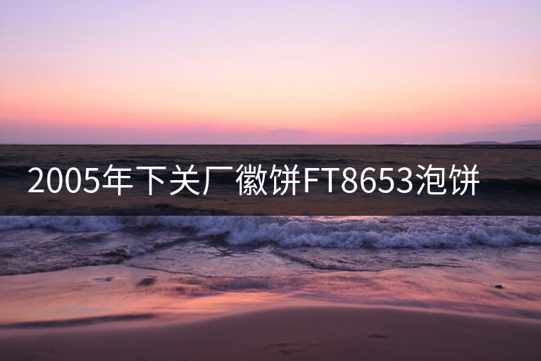 2005年下關(guān)廠(chǎng)徽餅FT8653泡餅開(kāi)湯 2005年下關(guān)廠(chǎng)徽餅FT8653泡餅開(kāi)湯