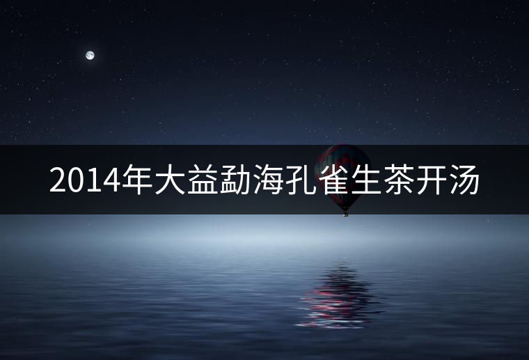 2014年大益勐?？兹干栝_(kāi)湯
