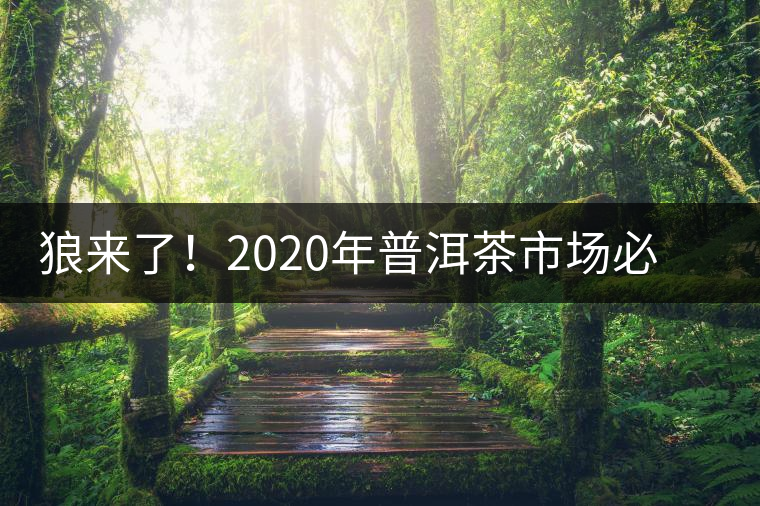 狼來了！2020年普洱茶市場必然變天，早做準(zhǔn)備才是王道