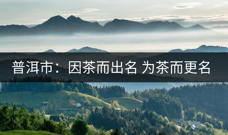 普洱市:因茶而出名 為茶而更名的故事 普洱市:因茶而出名 為茶而更名的故事