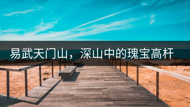 易武天門山，深山中的瑰寶高桿古樹