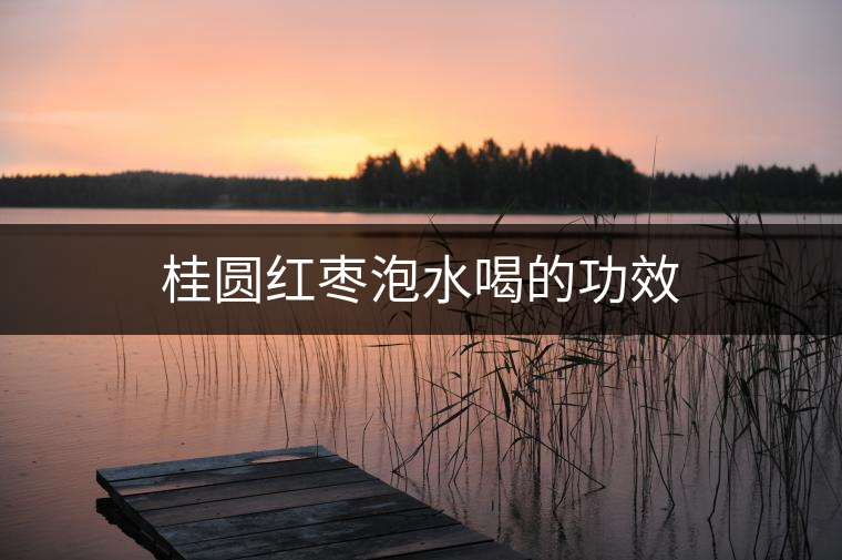 桂圓紅棗泡水喝的功效 桂圓紅棗泡水喝的功效