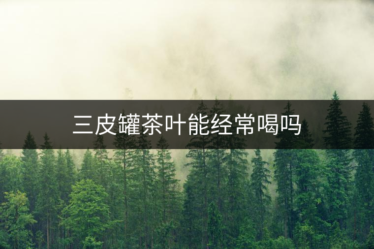 三皮罐茶葉能經(jīng)常喝嗎 三皮罐茶葉能經(jīng)常喝嗎