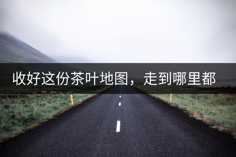 收好這份茶葉地圖，走到哪里都能喝到好茶