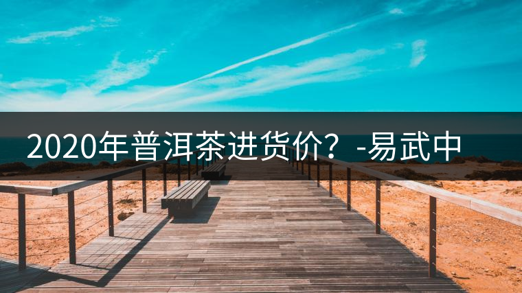 2020年普洱茶進貨價？-易武中聘號