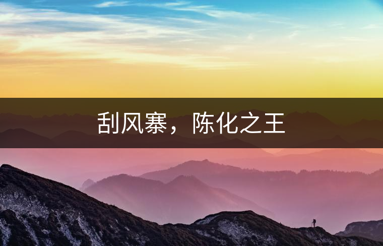 刮風寨，陳化之王