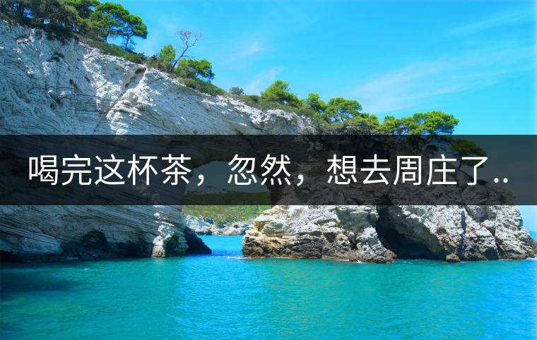 喝完這杯茶，忽然，想去周莊了...