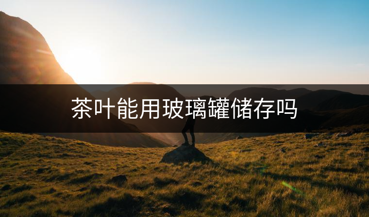 茶葉能用玻璃罐儲(chǔ)存嗎