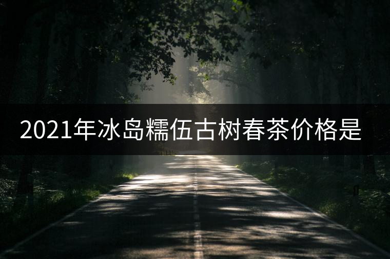 2021年冰島糯伍古樹春茶價格是多少？