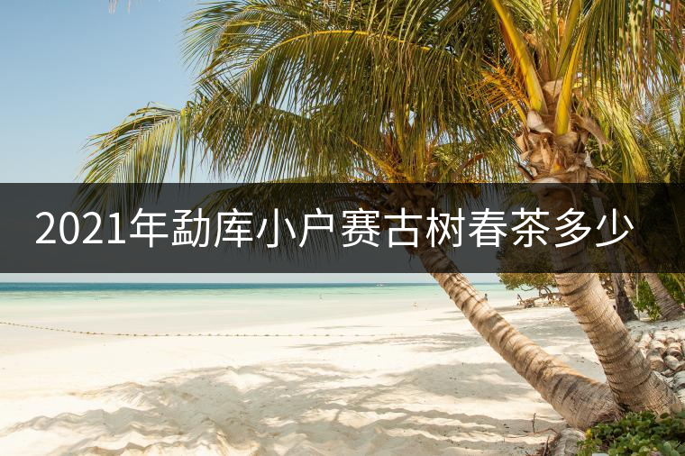 2021年勐庫(kù)小戶賽古樹春茶多少錢一公斤? 2021年勐庫(kù)小戶賽古樹春茶多少錢一公斤?