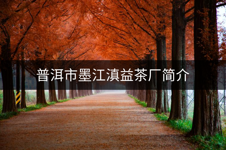 普洱市墨江滇益茶廠簡(jiǎn)介 普洱市墨江滇益茶廠簡(jiǎn)介