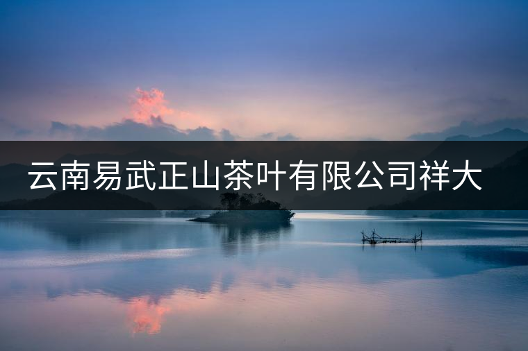 云南易武正山茶葉有限公司祥大源茶莊簡介 云南易武正山茶葉有限公司祥大源茶莊簡介