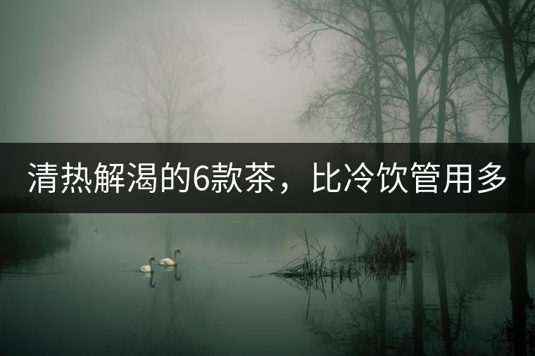 清熱解渴的6款茶，比冷飲管用多了！