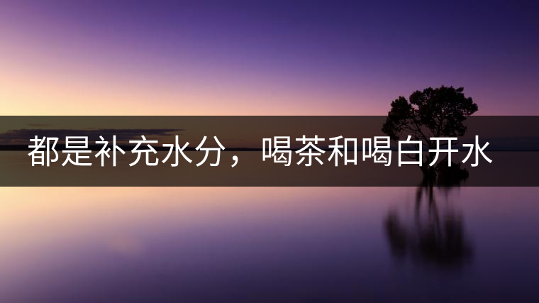 都是補(bǔ)充水分，喝茶和喝白開水有什么區(qū)別？