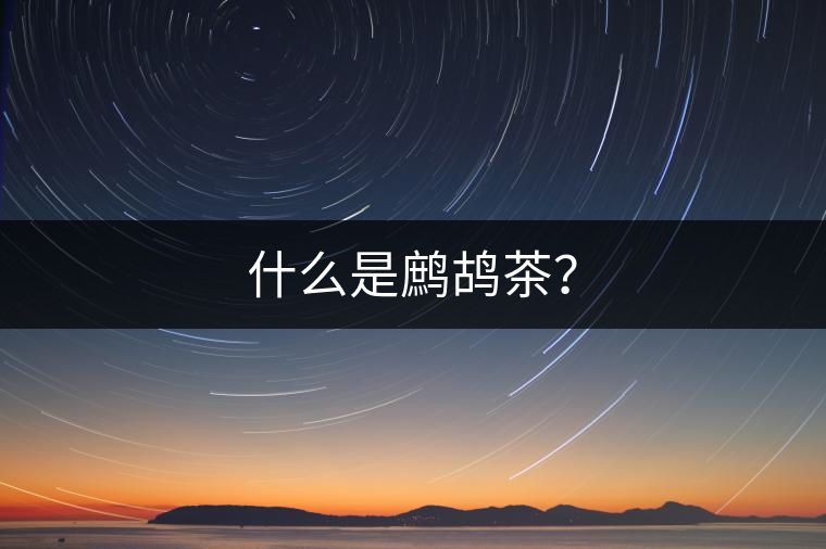 什么是鷓鴣茶？