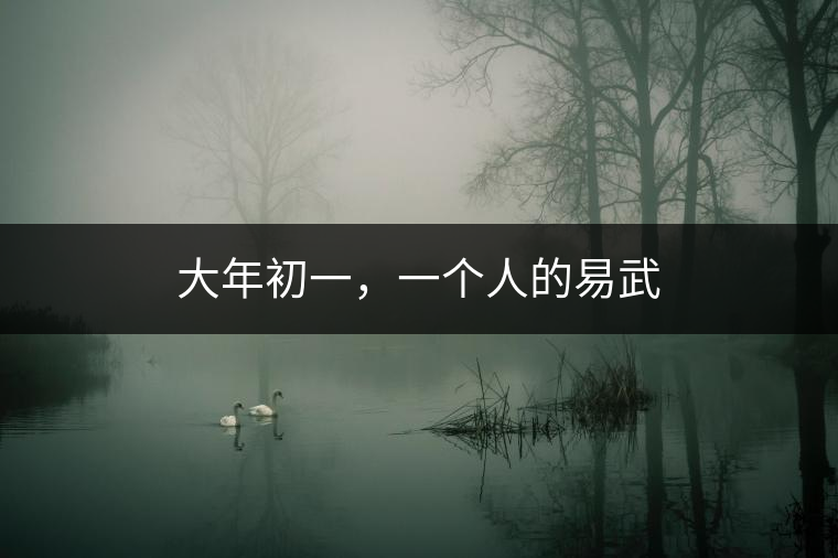 大年初一，一個(gè)人的易武